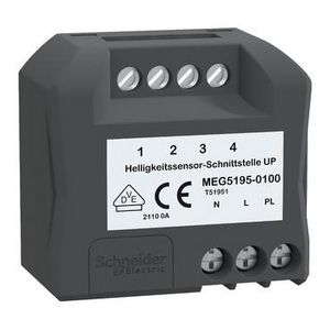 Inbouw lichtsterktesensor interface