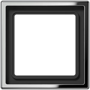 Afdekraam glans chroom 1-voudig LS