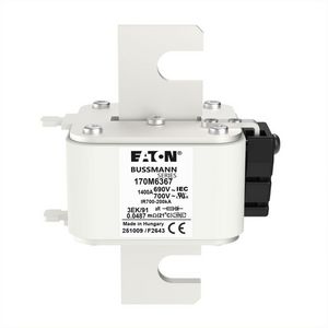 Zekeringelement FUSE 1400A 690V 3EK/91 AR UC