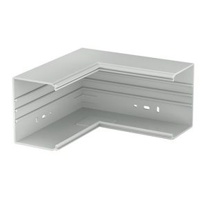 Binnenhoek 250x130x100 polyvinylchlorid lichtgrijs VVE=2