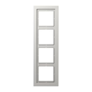 Afdekraam lichtgrijs 4-voudig LS-design