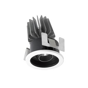 Downlight MYRIAD ROUND ADJ 4000K dim zwart/wit