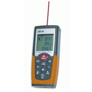 Laser afstandsmeter LM50 meetbereik 50mtr.