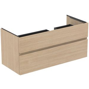 Wastafelmeubel 1200x505x550mm white oak 2 laden Finesse E3448US