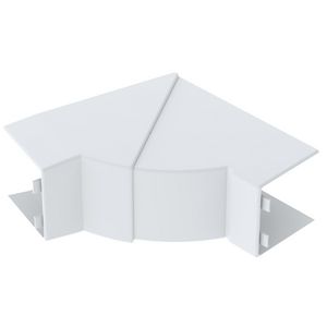 Binnenhoek LE 60x60 9010 132x132x60 polycarbonaat VVE=4