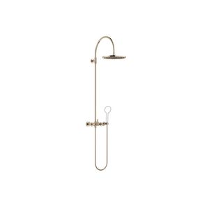 TARA Showerpipe douchemngkr z.handdouche 300mm Champagne