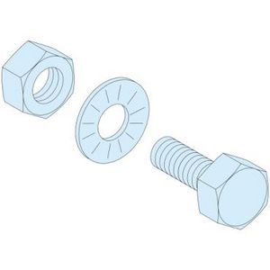 Doos a 20st. BOUTEN M6X20/RAIL 5MM