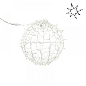 3D bal 350mm 3000K WW & flash 3000K WW witte kabel