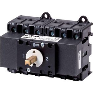 Omschakelaar QM 63A 2x 3-polig