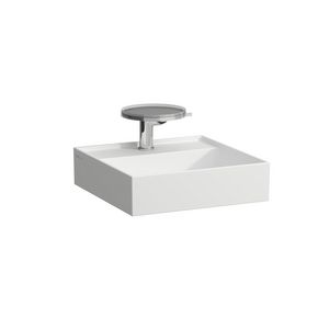 Fontein 46X46 mat wit