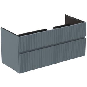 Wastafelmeubel 1200x505x550mm matt ashblue 2 laden Finesse E3448UQ