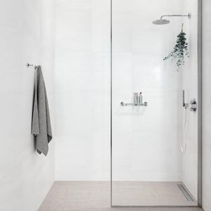 Planchet glas/chroom 350mm NEMOX