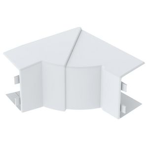 Binnenhoek LE 40x60 9010 111x60x111 polycarbonaat VVE=4