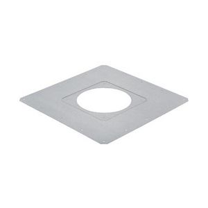 Pluvia montageplaat 60x60cm klemtrechter