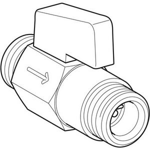 Kogelkraan 3/8 / G3/8 compleet