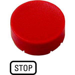 Indicatieplaatje hoog rood STOP