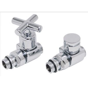 Kraan Minimal recht 1/2" + voetventiel recht 1/2