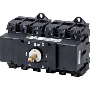 Omschakelaar QM 100A 2x 3-polig