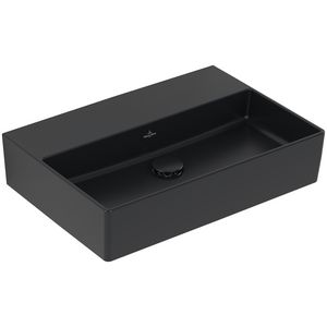 Wastafel Memento 2.0 600x420mm Pure Black CeramicPlus  4A2263R7