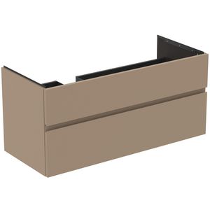 Wastafelmeubel 1200x505x550mm mat greige 2 laden Finesse E3447UP