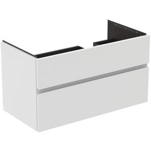 Wastafelmeubel 1000x505x550mm matt white 2 laden Finesse E3446Y1