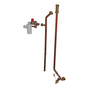 Tapwater aansluitset + veiligheidsventiel 7bar Remasol