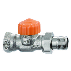 Afsluiter thermostatisch dynamisch ECLIPSE recht 1/2" DN15