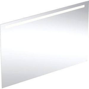 OPTION BASIC SQUARE spiegel 1400x900mm (bxh) aluminium incl. led-verlichting boven