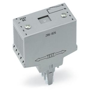 AND-poortmodule met 6 ingangen li.grijs 286-826