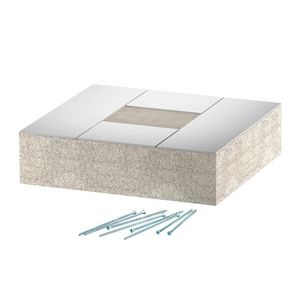 Eindstuk EI90 voor PLCS D090810 100x80 glasvezel grijs
