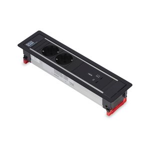 POWER FRAME 2x 230V RA 1x USB C/C chrgr 100W 0,2m GST o.g.