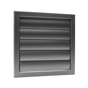 ALU lamellenrooster 305x305mm F1 aluminium