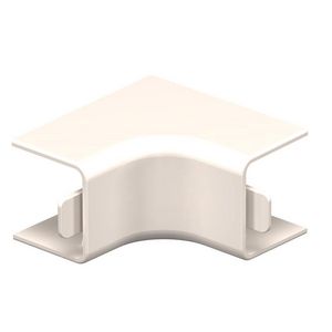 Binnenhoek 20x20mm polyvinylchlorid creme wit 9001 VVE=4