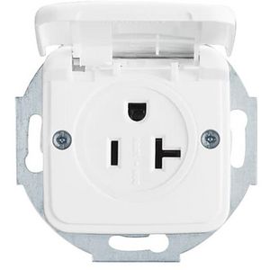 Wandcontactdoos Centraalplaat kd Nema 20A/125V inb R-alpin (3016 EUK-214)