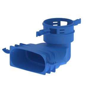 Hybalans+ koppelstuk 132x52 - 75 90° VVE=6