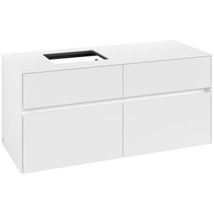 Wastafelonderkast Collaro 1200x548x500mm Wh.Matt C12900MS