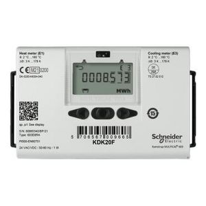 Heating And Cooling Meter DN25 Flanged Stainless Steel 6 m