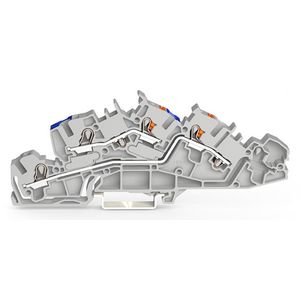 Etage installatieklem bedieningsopening + drukknop  4mm² 7549 VVE=50