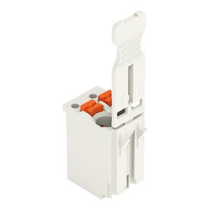 1-draads FE steker Druk li.grijs 2091-1102/000-1000 VVE=100