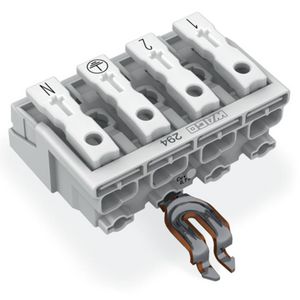 Kroonklem Drukknop extern HA PE-klikcontact 294-4314 VVE=500