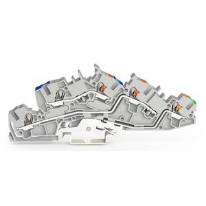 Etage installatieklem bedieningsopening + drukknop  4mm² 7546 VVE=50