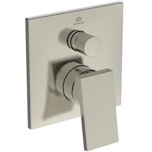 Bad/douchemengkraan (afbouwdeel) silver storm (rvs-look) Extra