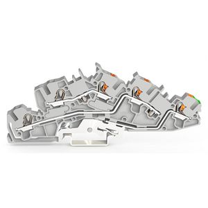 Etage installatieklem bedieningsopening + drukknop  4mm² 7545 VVE=50