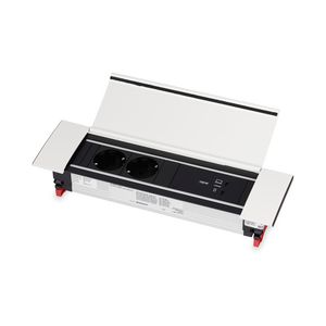 POWER FRAME 2x 230V RA 1x USB C/C chrgr 100W 0,2m GST o.g.