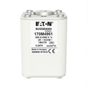 Zekeringelement FUSE 500A 1000V 1B/75 AR VVE=2