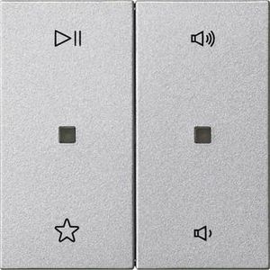Wip 2-voudig audiobest. System 55 kl.alum.