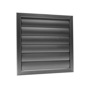 ALU lamellenrooster 355x355mm F1 aluminium