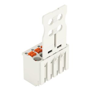 1-draads FE steker Druk lichtgrijs 2091-1105 VVE=50