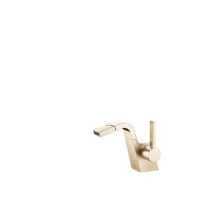 CL.1 Bidet eengreepsmengkraan z.afvoer. Champagne gebors.