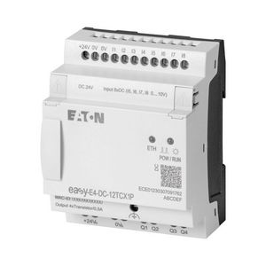 Easy E4, 24V DC, 8DI (4 als analoog te gebruiken) , 4DQ tran